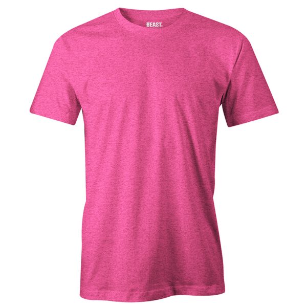 Bubblegum Pink Crew Neck T-Shirt