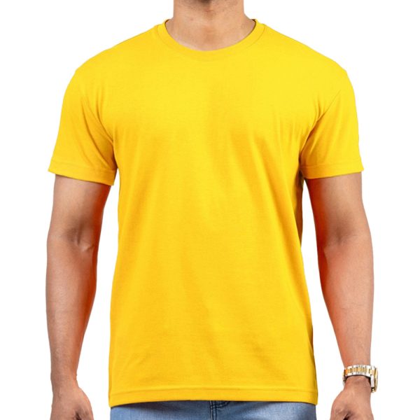 Bumblebee-Yellow-Crew-Neck-T-Shirt