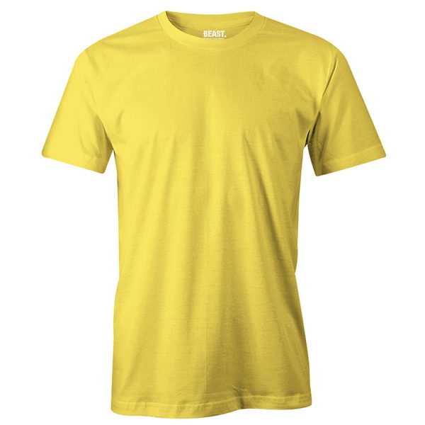 Bumblebee Yellow Crew Neck T-Shirt