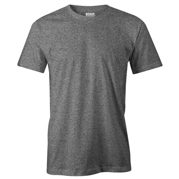 Charcoal Grey Men's Crew Neck T-Shirt