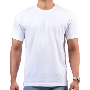Cotton-White-Crew-Neck-T-Shirt