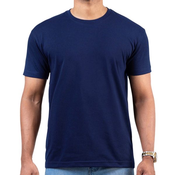 Navy-Blue-Crew-Neck-T-Shirt