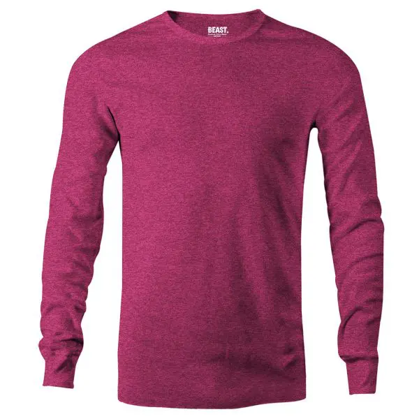 Raspberry Red Long Sleeve T-Shirt