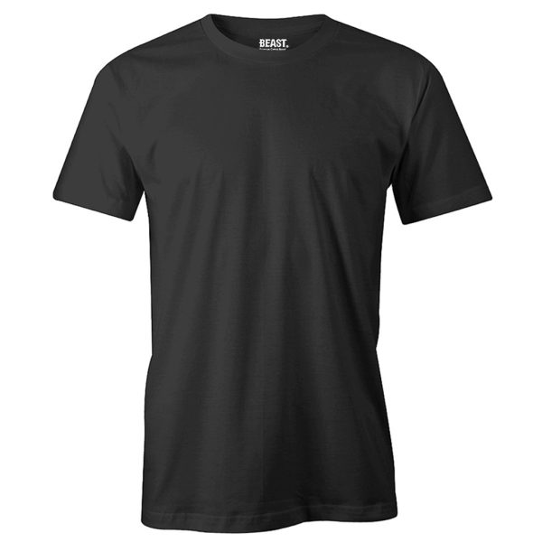 Raven Black Crew Neck T-Shirt