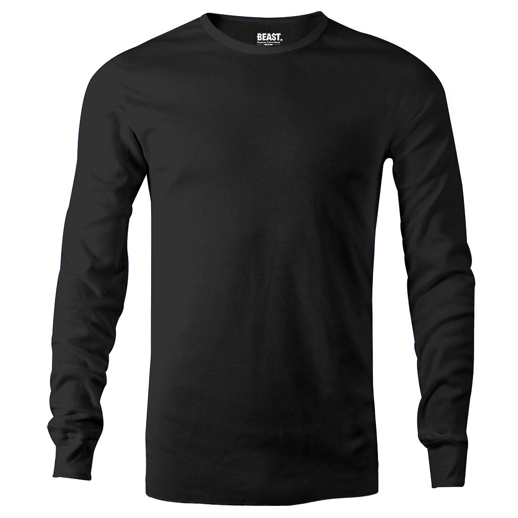 Raven Black Men's Long Sleeve T Shirt  Premium Menswear at Best Value  Prices