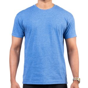 Sky Blue Men's Crew Neck T Shirt