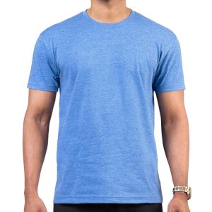 Men’s Sky Blue Crew Neck T-Shirt in Sri Lanka – Casual Wear for Everyday Style