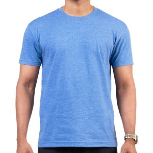 Men’s Sky Blue Crew Neck T-Shirt in Sri Lanka – Casual Wear for Everyday Style
