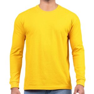 Men’s Bumblebee Yellow Long Sleeve T-Shirt in Sri Lanka – Casual Wear for Everyday Style