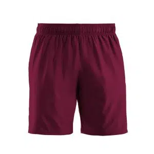 Maroon Casual Short