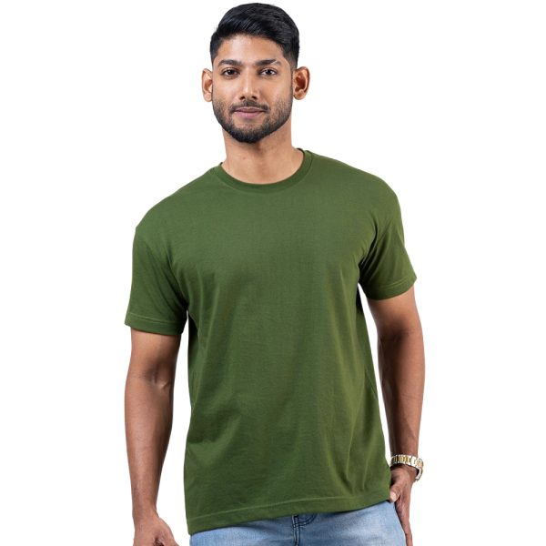 Army-Green-Crew-Neck-T-Shirt-20