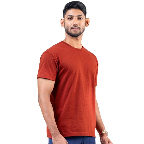 Brick-Orange-Crew-Neck-T-Shirt-03