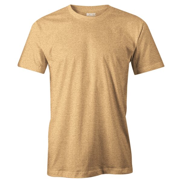 Desert Tan Crew Neck T-Shirt
