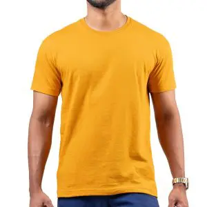 Mustard-Crew-Neck-T-Shirt-05