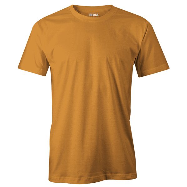 Mustard Men's Crew Neck T-Shirt