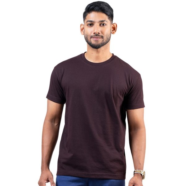 Chocolate-Brown-Crew-Neck-T-Shirt-06