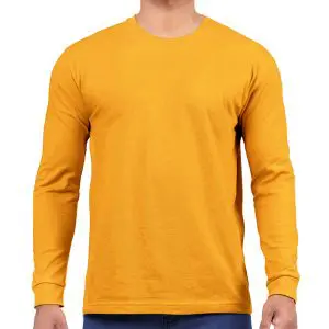 Mustard Men's Long Sleeve T Shirt