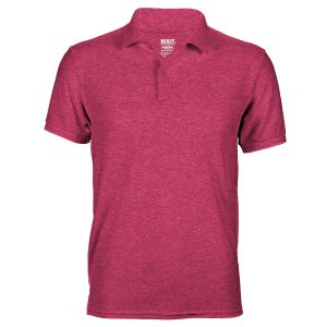Raspberry Red Men's Polo T Shirt