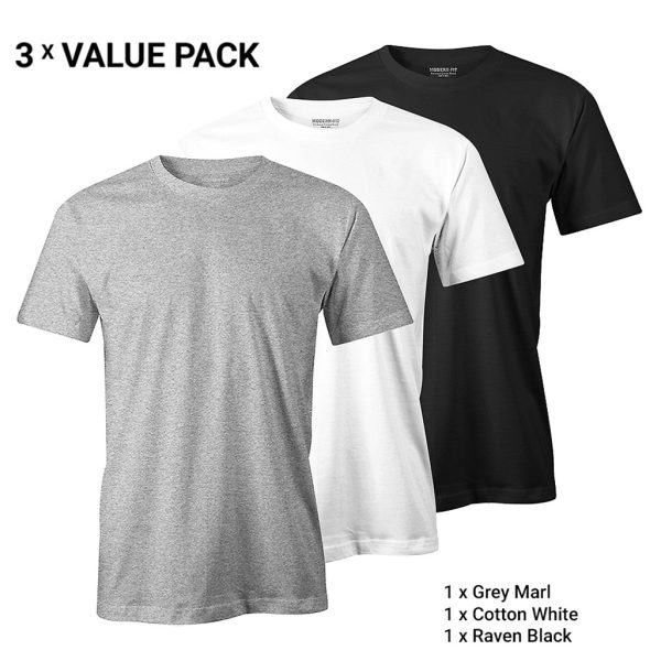Crew Neck T-Shirts Bundle Pack Offer 0055