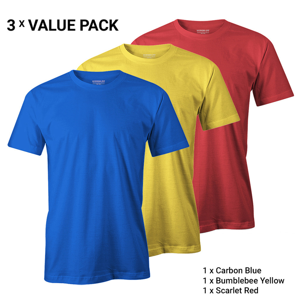 Men's Crew Neck T Shirts Bundle Pack 0057 | Premium Menswear at Best ...
