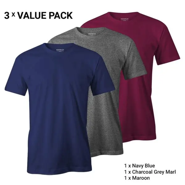 Crew Neck T-Shirts Bundle Pack Offer 0060