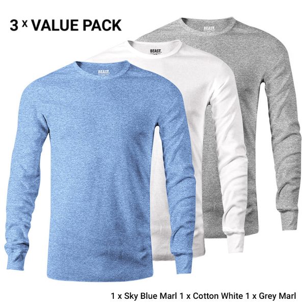 Long Sleeve T-Shirts Bundle Pack Offer 0024
