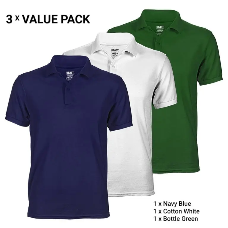 Men's Polo T Shirts Bundle Pack 0078 | Premium Menswear at Best Value ...