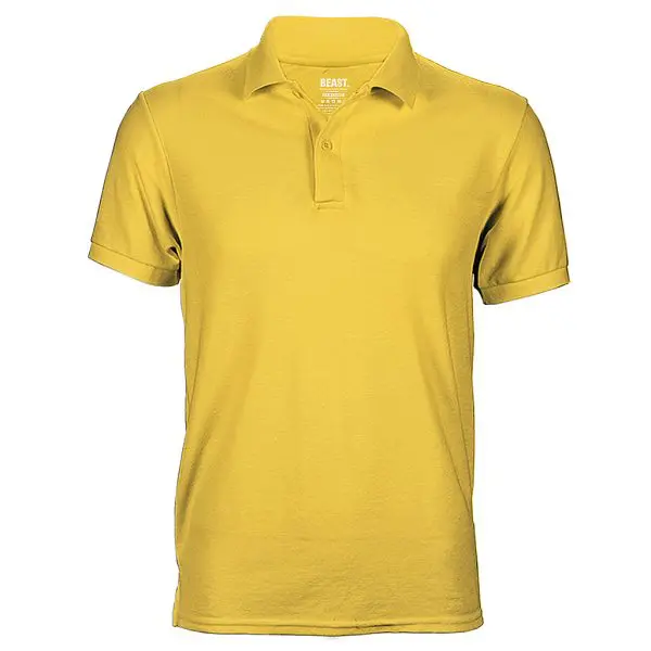 Bumblebee Yellow Men's Polo T-Shirt