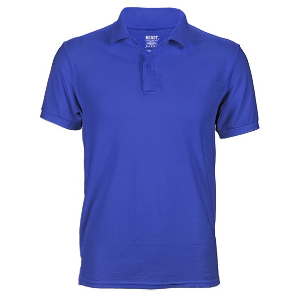 Carbon Blue Men's Polo T-Shirt
