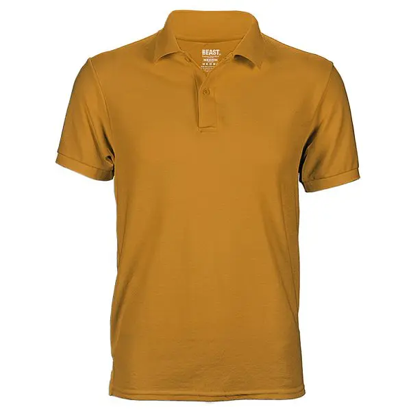 Cinnamon Brown Polo T-Shirt