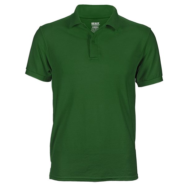 Forest Green Men's Polo T-Shirt