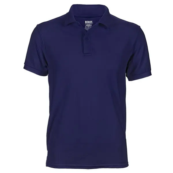 Navy Blue Men's Polo T-Shirt