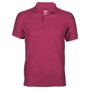 Raspberry Red Men's Polo T Shirt