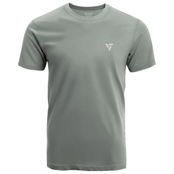 Cloud Grey Sports T-Shirt