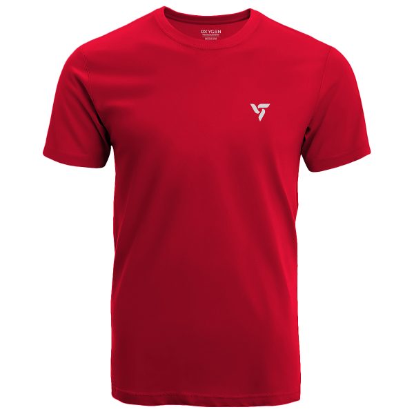Electric Red Sports T-Shirt
