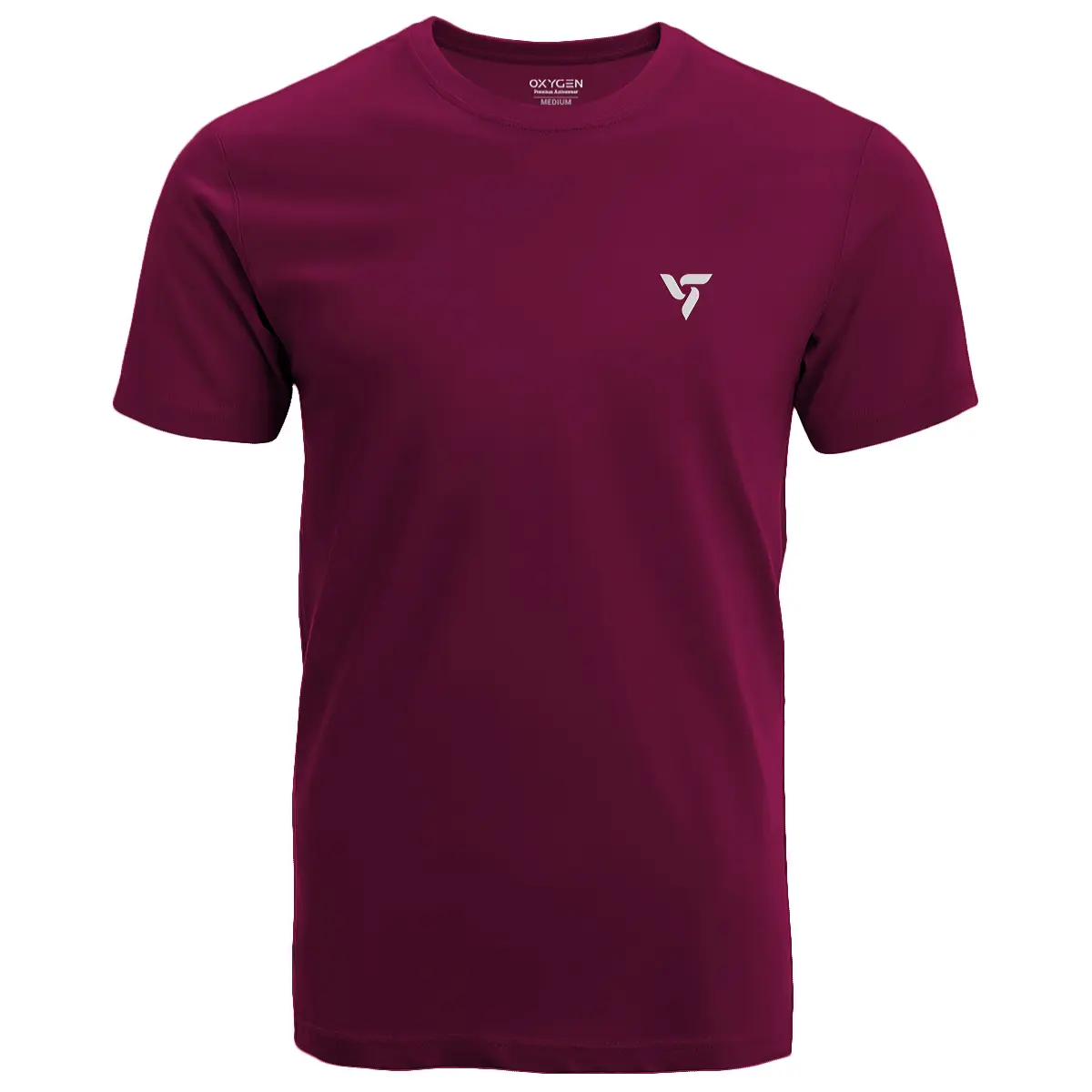 Maroon Sports T-Shirt | Men's Activewear & Sportswear