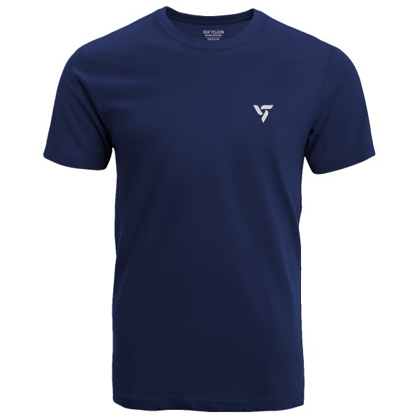 Navy Blue Sports T-Shirt