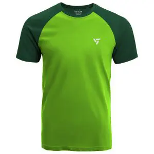 Neon Green & Jungle Green Sports T-Shirt
