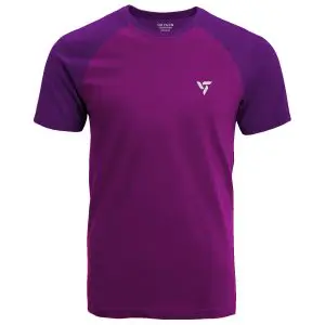 Purple & Violet Sports T-Shirt
