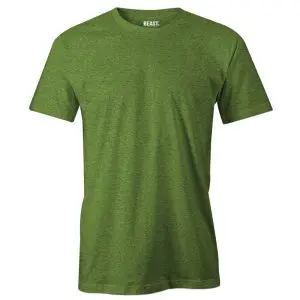 Amazon Green Men's Crew Neck T Shirt