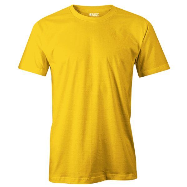 Bumblebee-Yellow-Crew-Neck-T-Shirt