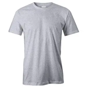 Grey Marl Men's Crew Neck T Shirt