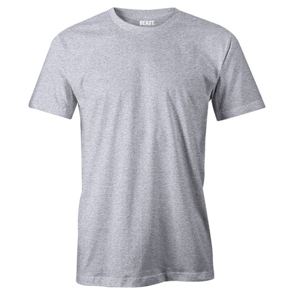 Grey-Marl-Crew-Neck-T-Shirt