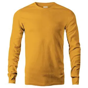 Mustard Men's Long Sleeve T Shirt