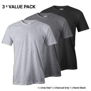 Men's Crew Neck T Shirts Bundle Pack 0052