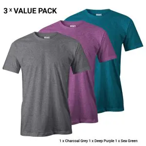 Men's Crew Neck T Shirts Bundle Pack 0053