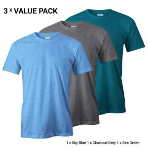 Men's Crew Neck T Shirts Bundle Pack 0057