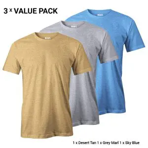 Men's Crew Neck T Shirts Bundle Pack 0059