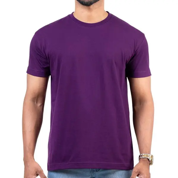 Purple-Crew-Neck-T-Shirt-05