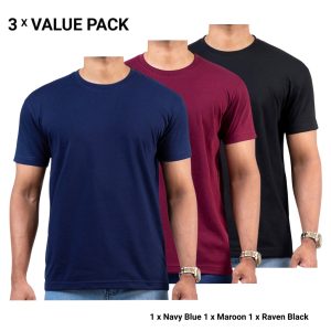 Crew Neck T-Shirts Bundle Pack 0051